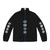 Kiss band round members face puffer jacket