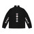 Kiss band round members face puffer jacket - Back