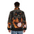 Rottweiler Metzgerhund Digital Art Puffer Jacket featuring a rottweiler dog design - men back