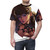 A high-quality lace graphic t-shirt with a trendy afro and glasses design, perfect for fashion-forward individuals. - men front