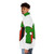 Zambia flag puffer jacket with country ball design - men side left