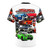Custom all-over print t-shirt featuring Holden Commodore design - Back