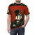 Illustration of a badger wearing a top hat in a vintage, painterly style - men front