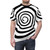 Spiral-patterned t-shirt inspired by the band Motionless In White - men front