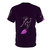 Cosmic Witch Alien Crystal Print T-Shirt - Back