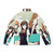 Bloom Into You Yuu Nanami Saeki Puffer Jacket for Yuri Anime Fans - Back