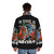 Ronin Warriors puffer jacket featuring anime and manga inspired design - men back