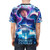 Soprano Rap Music T-Shirt with Celestial Inspired Graphic Design - men back