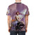 Iridescent t-shirt with sophie's music inspired design - men back