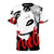 Cruella De Vil inspired t-shirt with a bold, fashionable design