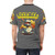 A stylish t-shirt featuring the Helldivers logo and design, perfect for fans of the co-op tactical shooter video game. - men back