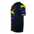 Taurus zodiac symbol with LGBT+ pride flag colors on a t-shirt - men left