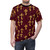 Stylish cross mosaic pattern design on a comfortable t-shirt - men front