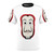 A high-quality t-shirt featuring a Dali-inspired mask design from the popular TV series Money Heist (La Casa de Papel).