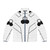 Future Foundation Fantastic Puffer Jacket with Hexagon Emblem - Sci-Fi Superhero Cosplay from Marvel Comics