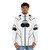 Future Foundation Fantastic Puffer Jacket with Hexagon Emblem - Sci-Fi Superhero Cosplay from Marvel Comics - men front