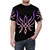 Custom fire emblem-inspired t-shirt featuring a vibrant crest of flames design - men front