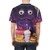 Creepy Grimace-Themed Birthday T-Shirt - men back