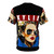 Colorful graphic t-shirt featuring Kylie Minogue's iconic pop art style - Back