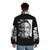 Robin Williams Puffer Jacket with Inspiring Graphic Art - men back