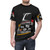 Colorful T-shirt with Audi Quattro Group B Rally inspired design - men front