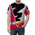 Dinosaur-themed Ryusoulger-inspired T-Shirt featuring a bold graphic design - men front