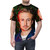Graphic t-shirt showcasing a striking portrait of acclaimed actor Ryan Gosling. - men front