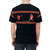 A graphic t-shirt featuring a knitted minotaur, a mythical creature from Greek mythology. - men back