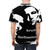 Kruder Dorfmeister inspired all-over print t-shirt for electronic music enthusiasts - men back