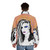 Marilyn Monroe inspired puffer jacket with a bold "You Don't Love Me" statement - men back