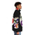 Funkadelic Parliament Band vintage puffer jacket with psychedelic and retro funk design - men side right
