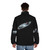 Milky Way puffer jacket featuring a cosmic design with galaxy and star motifs - men back