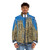 York Minster Cathedral in England captured in HDR photography, featured on a puffer jacket - men front