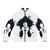 Fullmetal Alchemist puffer jacket with alchemy circle design and anime character graphics