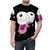 Courage the Cowardly Dog AOP T-shirt featuring the iconic pink dog and his friends - men front