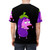 Courage the Cowardly Dog themed t-shirt with the show's iconic characters - men back