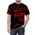 Fantasy t-shirt featuring a detailed eldar rune design - men front