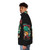 Full Neko Meowchemist anime-inspired puffer jacket - men side left