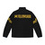 Yellow puffer jacket with Yellowcard band logo - Back