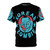 Zombified Korean MMA Fan T-Shirt with Korean Zombie Design
