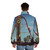Rip Ride Rockit puffer jacket with roller coaster design - men back