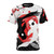 Koi fish yin yang design on a high-quality t-shirt