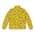 Yellow rubber duck puffer jacket with classic design - Back