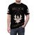 Mystic visual kei inspired t-shirt with art nouveau design featuring hands and occult symbols - men front