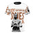 Heavyweight boxing inspired graphic t-shirt featuring a black and white portrait of legendary boxer Roy Jones Jr.