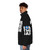 A stylish puffer jacket featuring the logo of the music band "From The Jam" - men side left