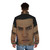 Yakuza Kiryu inspired puffer jacket with gaming and anime-inspired design - men back