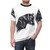 Tasmanian tiger themed t-shirt featuring Corinna Thylacine's wildlife art - men front
