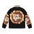 A stylish puffer jacket featuring the "You Rule" Burger King inspired design - Back