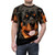 Rottweiler digital art design printed on a high-quality t-shirt - men front
